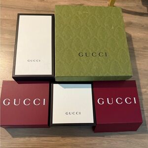 Authentic GUCCI Shoe Boxes smoke free home!  BULK ORDER DISCOUNT